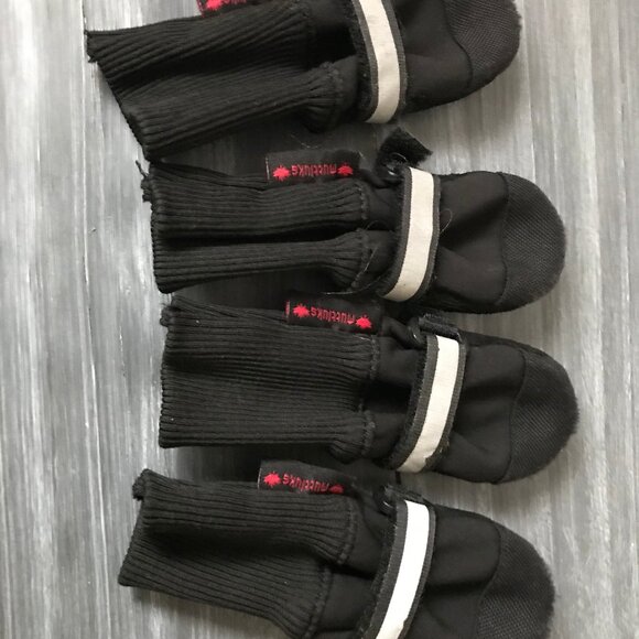 Muttluks All Weather Dog Boots Black - Picture 1 of 3